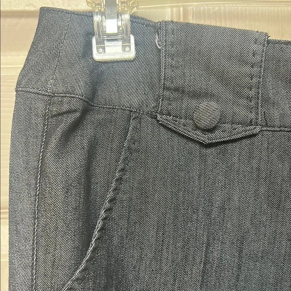 Blue Bermuda Denim Shorts Tailored Knee-Length SIZE 8 by One 5 One - Picture 7 of 13